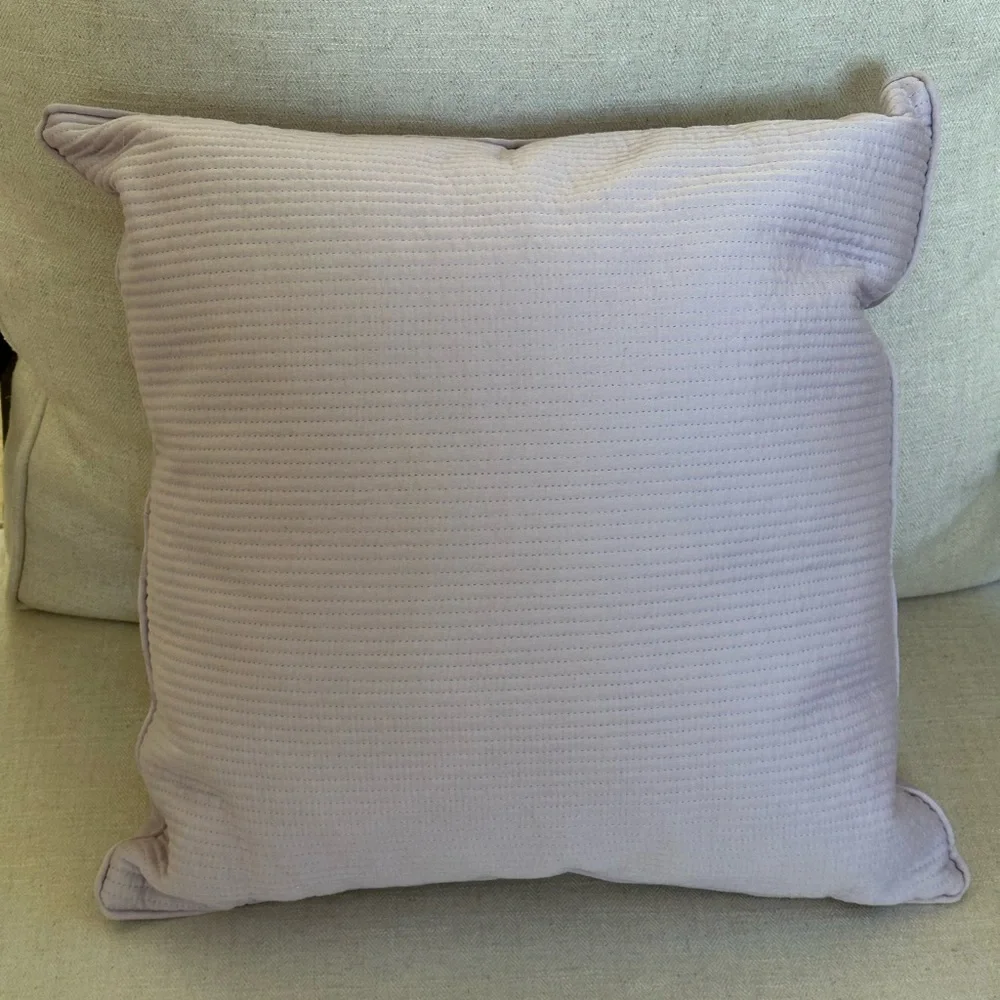 Raymond Waites 4 pc set Matching Purple Pillows & Shams